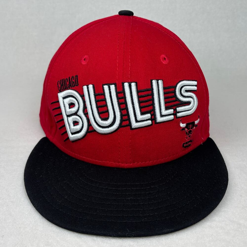 Chicago Bulls New Era 9Fifty Hardwood Classics Embroidered Snapback Hat Size M/L